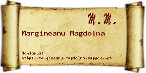 Margineanu Magdolna névjegykártya